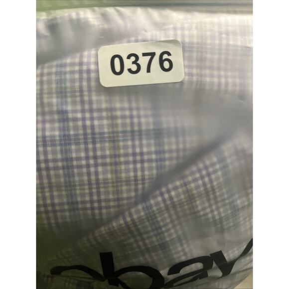 johnnie-O Performance Everest Button Up‎ Shirt Grape Plaid Size Extra Large - Picture 7 of 7